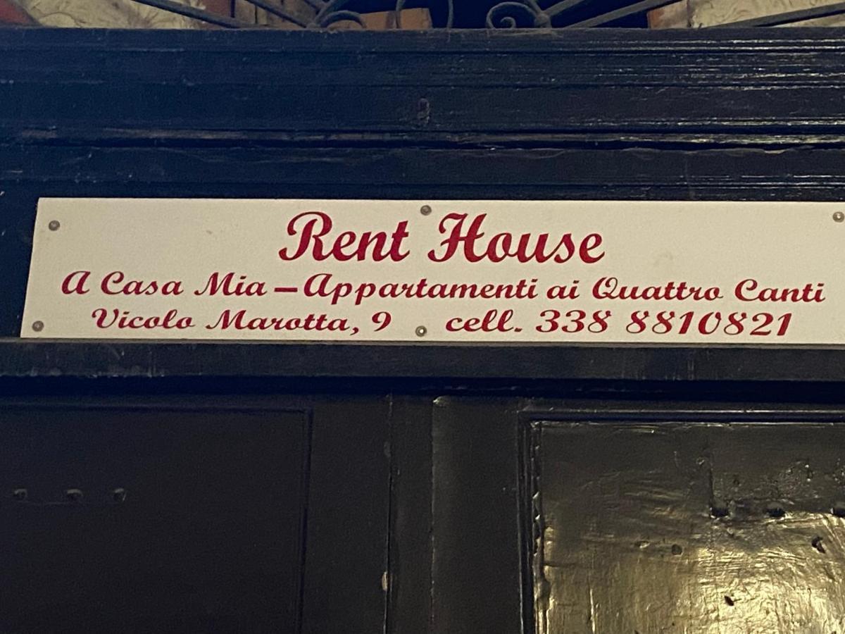 Hôtel Rent House A Casa Mia à Palerme Extérieur photo